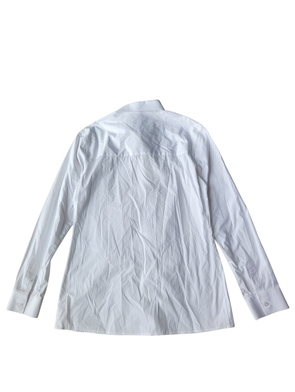 Kkoncept Her Black Rose Tie Shirt Button Down White Medium Nwt — image 5 of 7